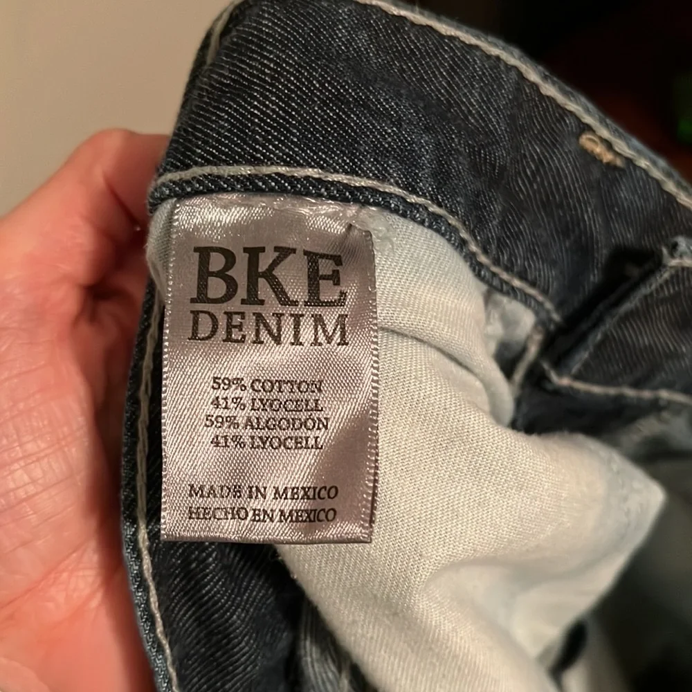 BKE Jake straight leg dark wash jeans